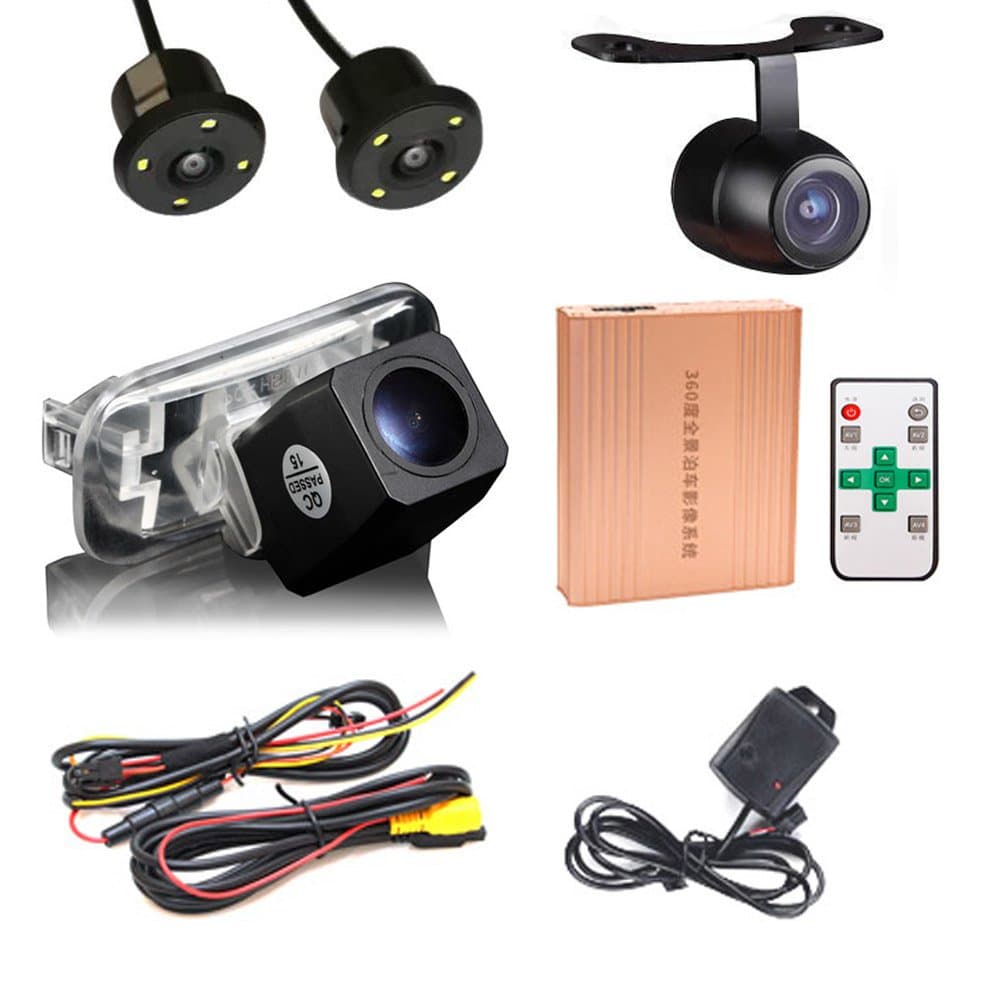 360 Degree Bird View Panorama System Car DVR 3D Rear View Camera Front HD Parking for Mercedes-Benz B200 (2008-2011) A-Class W169 B-Class T245