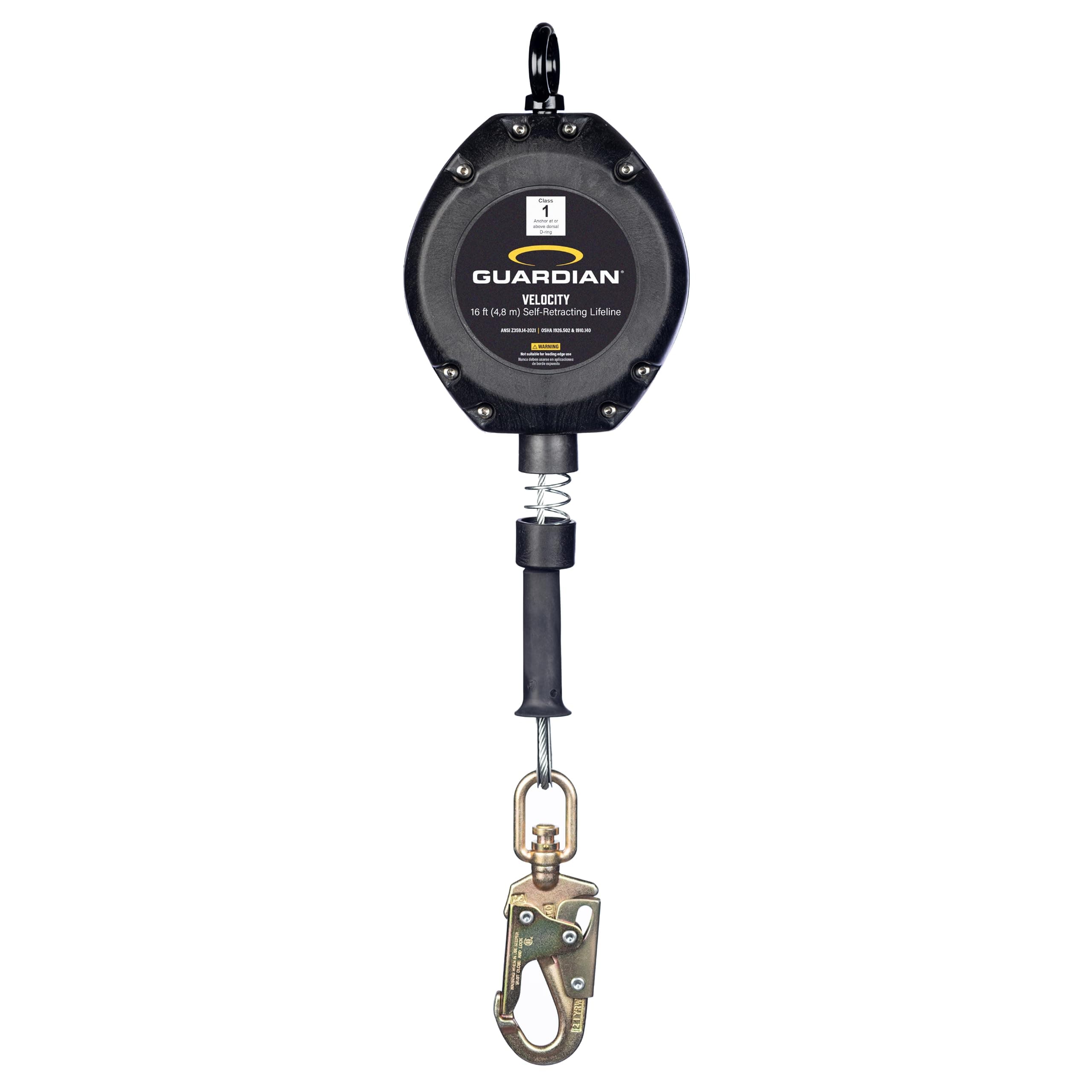 Guardian Fall Protection 42000 Velocity Cable SRL, 16'