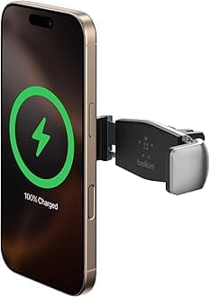 Belkin F7U017bt Universal Car Vent Mount for iPhone, Samsung Galaxy and Most Smartphones up to 5.5 inches (Latest Model)