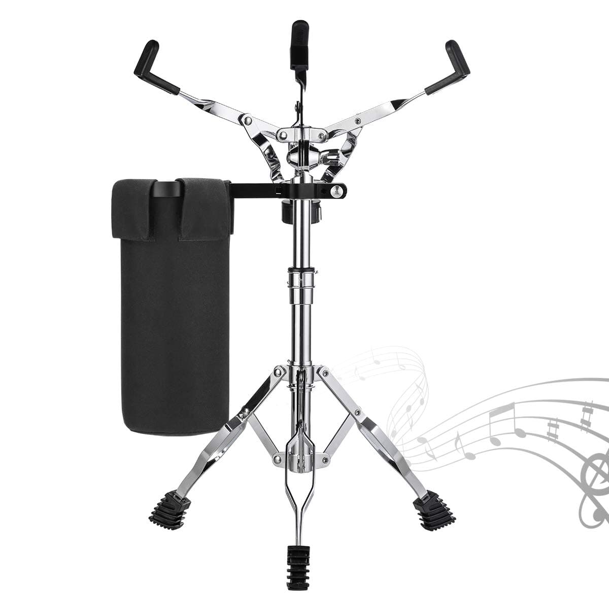 Snare Drum Stand with Drum Sticks Holder,Adjustable Practice Drum Stand for 10-14 Inch Drum Pad,Snare Drum Beginners