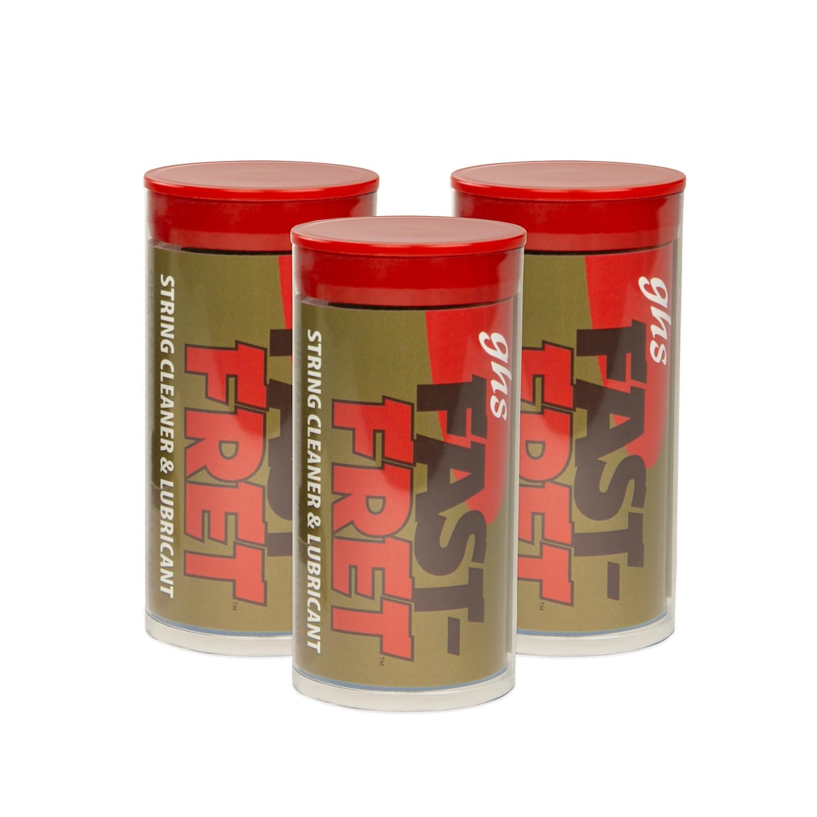 GHS StringsFAST FRET (Model A87-3 Pack) String and Neck Cleaner for Musical Instruments, Pack of 3