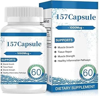 New 157 1000 mg Supplement,Non-GMO, Gluten-Free, 60 Capsules