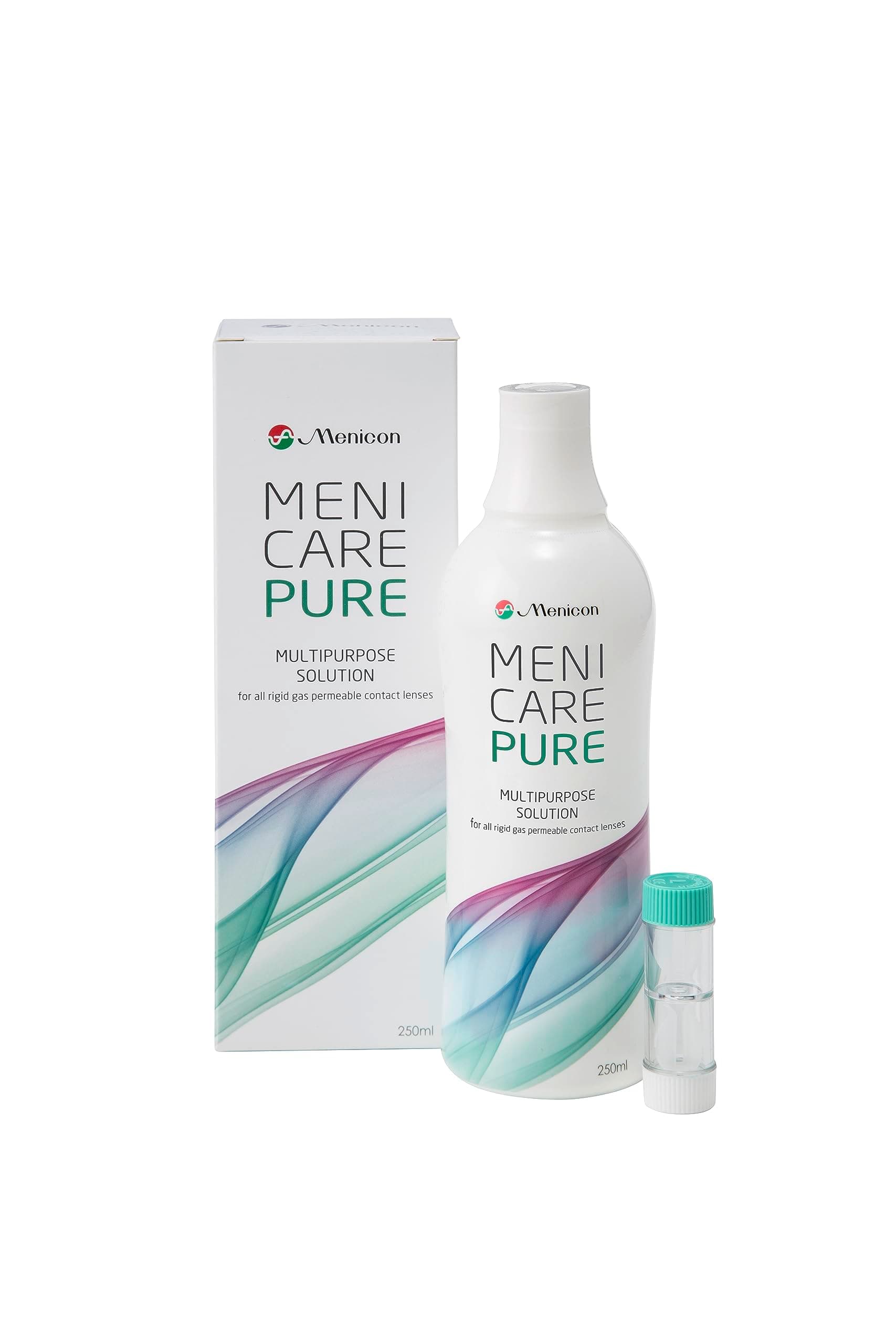 Menicare Pure Multipurpose Solution 250 ml for All Gas Permeable Contact Lenses