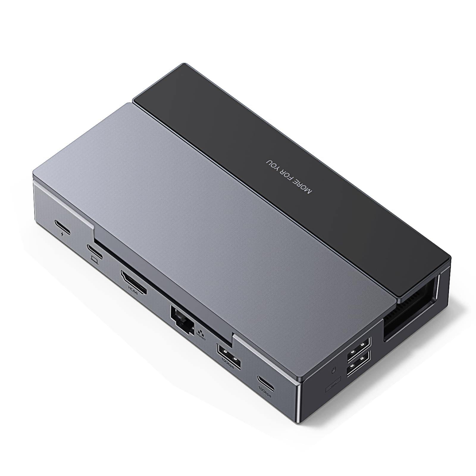 UGREEN TV Dock for Steam Deck/Switch/Rog Ally/Legion Go 9-in-1 USB-C Hub Docking Station HDMI 4K@60HZ 10Gbps High-Speed Transfer USB-A 3.2*USB-C 3.2 1000Mbps Ethernet 2*USB 2.0 Ports SD/TF Card