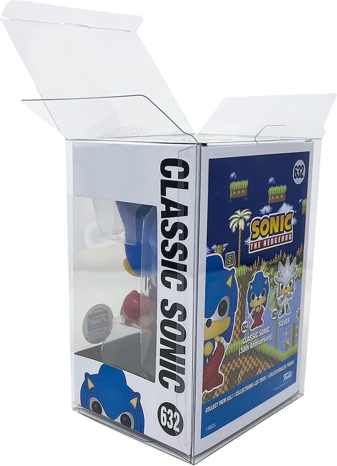 EcoTEK Protectors, 20-Pack Protective Cases Fits 4" Display Figures - Scratch-Resistant, Strong, Crystal Clear Acid-Safe Display Case for Action Figures, Toys, and Collectibles