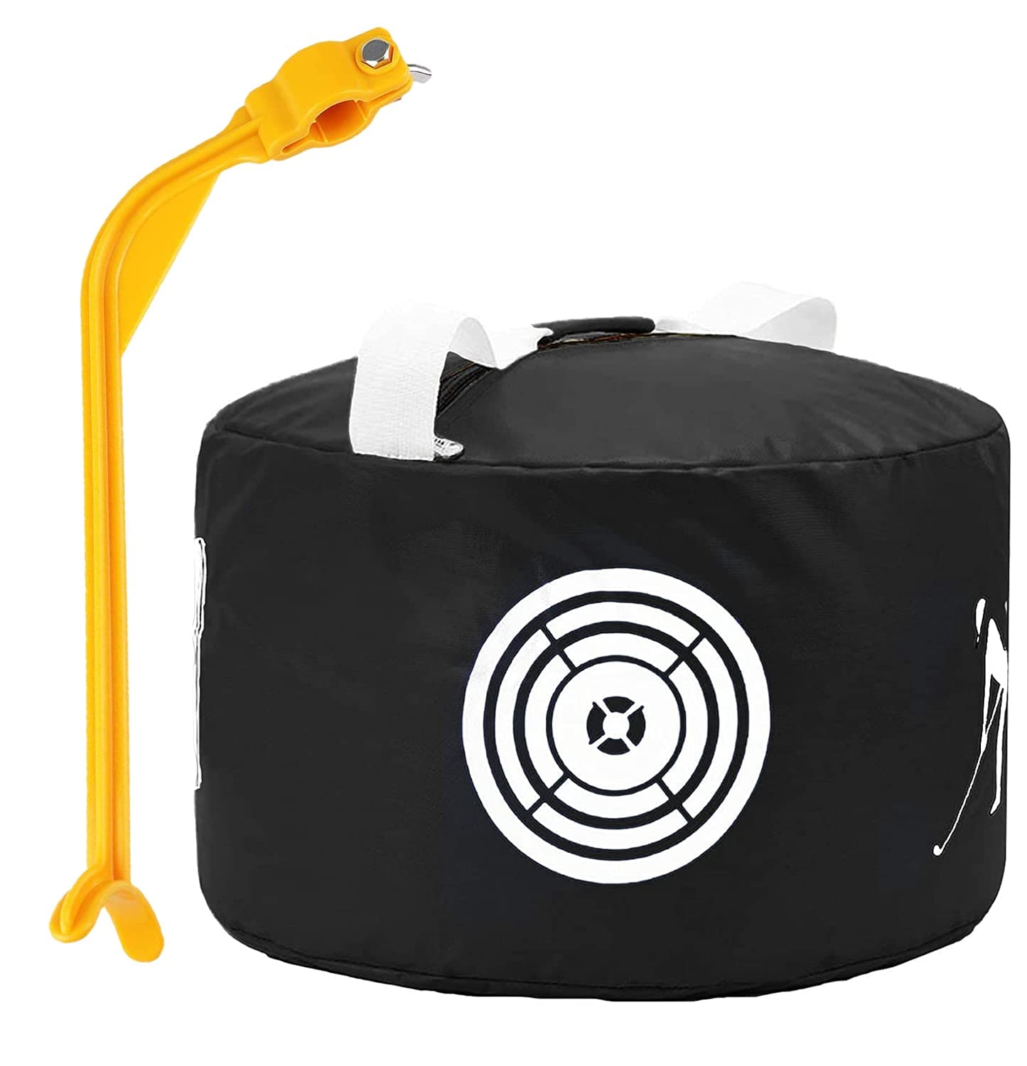 AMRTAGolf Smash Bag Impact Power with Swing Training Motion Posture Correction Tools Set, Golf Hitting Bag with Elastic Rope Returning Waterproof Durable for Golf Trainers Practicing