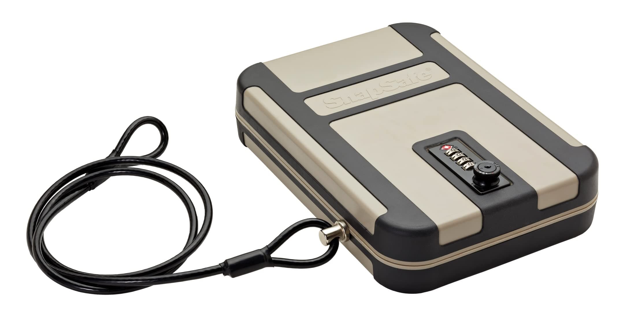 SnapSafe Treklite Gun Safe Lock Box with TSA Combination Lock