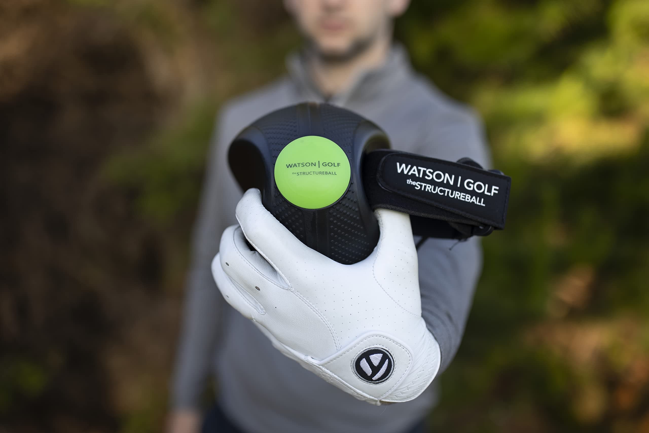 WATSON | GOLF theSTRUCTUREBALL Training Aid is a Swing Aid That Helps Train Proper Swing Mechanics, Arm Structure, Setup, and Alignment