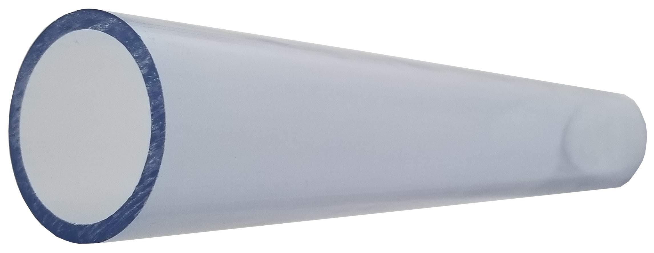 4 Inch Diameter Clear PVC Schedule 40 Pipe [Pipe ID 4.0 inch, OD 4.5 inch] (Bluish tint), Choose Your Length (5 Inches to 8 feet) (Selected Length: 5 Inches)