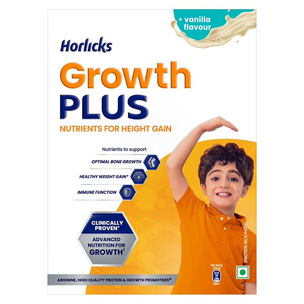 Growth Plus - Nutrients for Height Gain - Vanilla - 400g