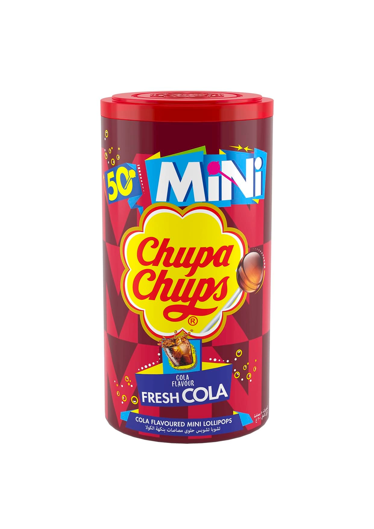 Chupa chups Mini Lollipop Candy Cola Flavor 50pcs