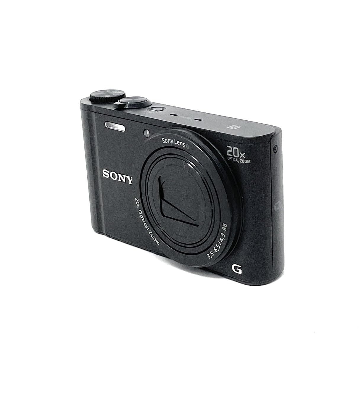 Sony DSCWX350 Digital Compact Camera with Wi-Fi and NFC (18.2 MP, 20x Optical Zoom) - Black