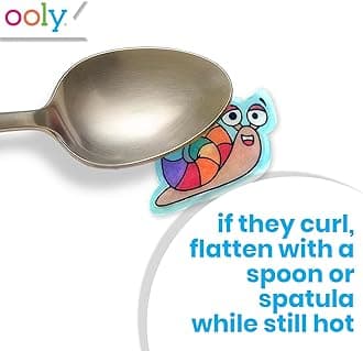 Ooly Shrink-Its Easter Activities for Kids, 28 Piece Craft Kit Creating Charms and Pendants, Includes 20 Pre-Cut Plastic Tags and More, No Mess for Kids - Cute Crew