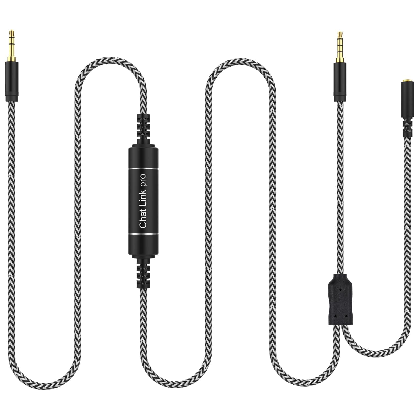 Chat Link Pro Audio Cable Adapter Compatible with Elgato HD60 X, HD60 S+, HD60 S, HD60 Pro, HD60, 4K60 Pro Capture Card for PS5, PS4, Nintendo Switch, Xbox One, Capture Voice Chat, Gameplay Sound