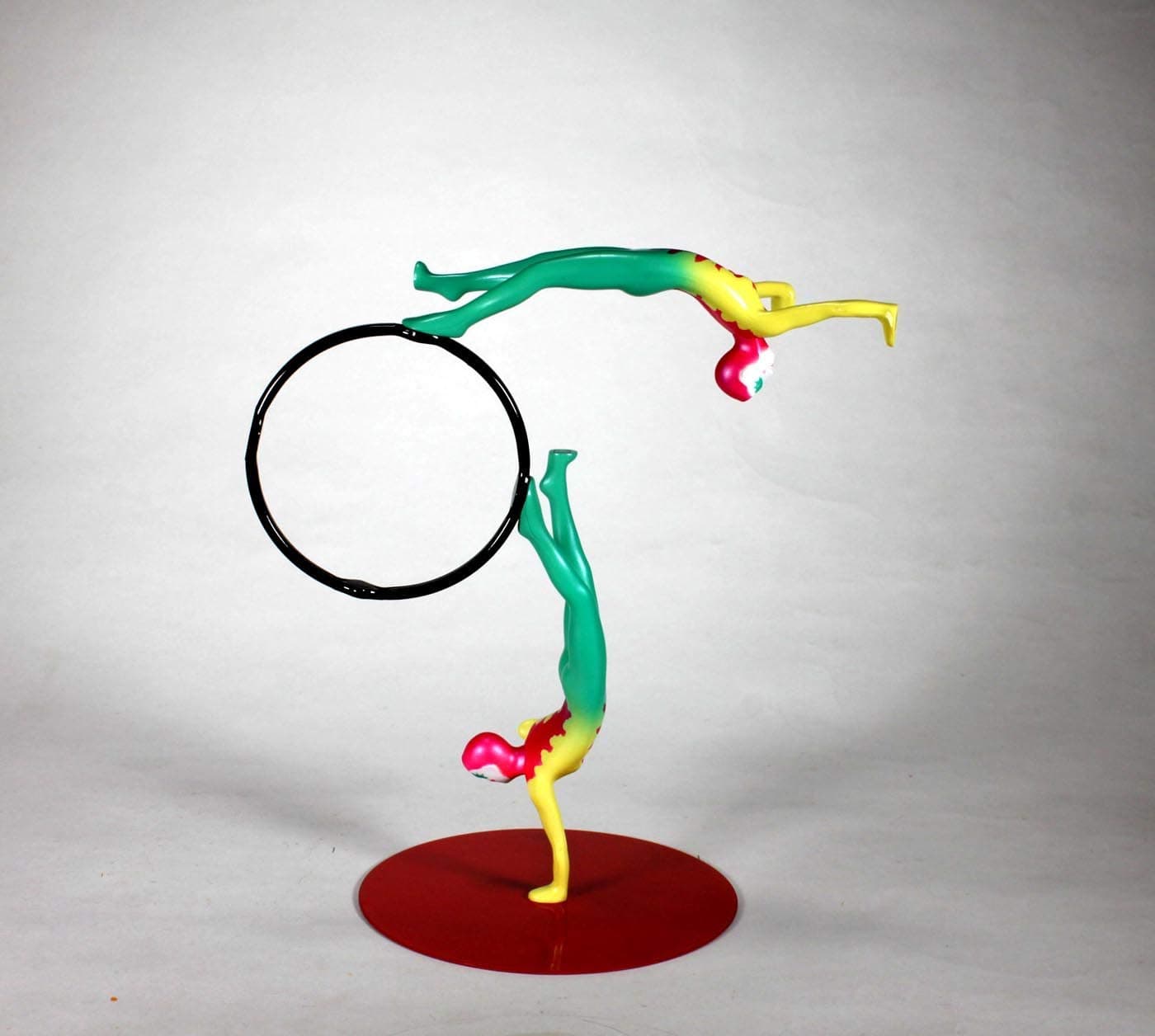 MAGNETIC ACROBATS EQUILIQUE by John Perry Interactive sculpture
