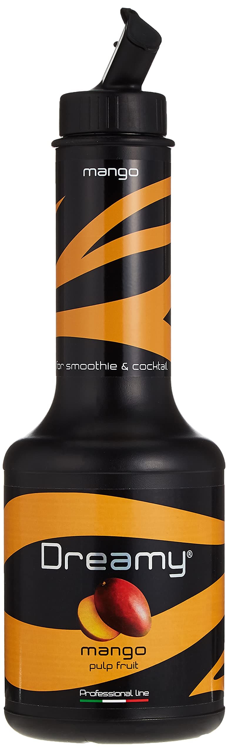 Dreamy Mango Pulp 95cl cocktail syrup, made with mango puree from concentrate, Prepare Cocktails Syrups, Mocktail Syrups, Smoothies, milkshakes