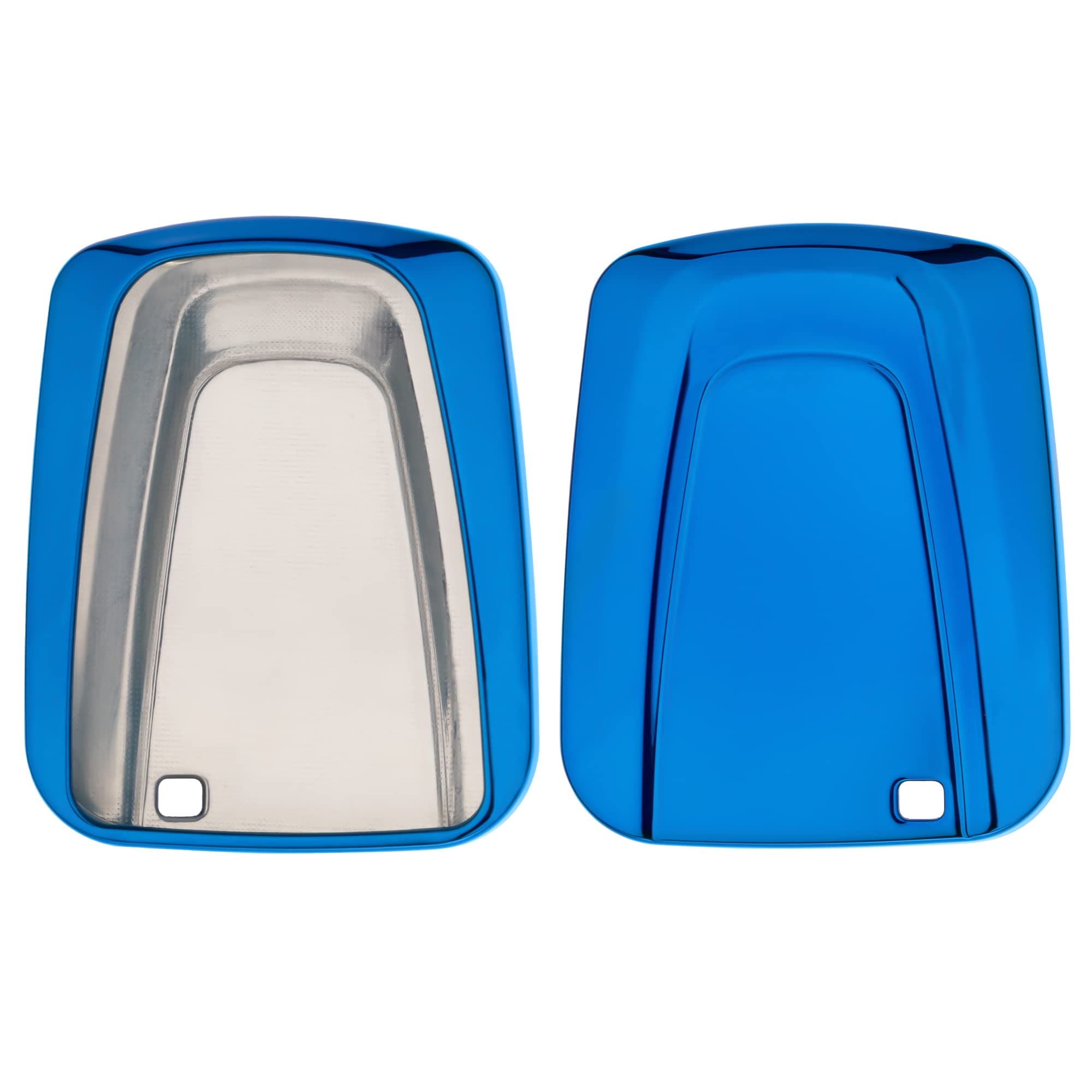 Key Cover Compatible with BMW - Blue High Gloss