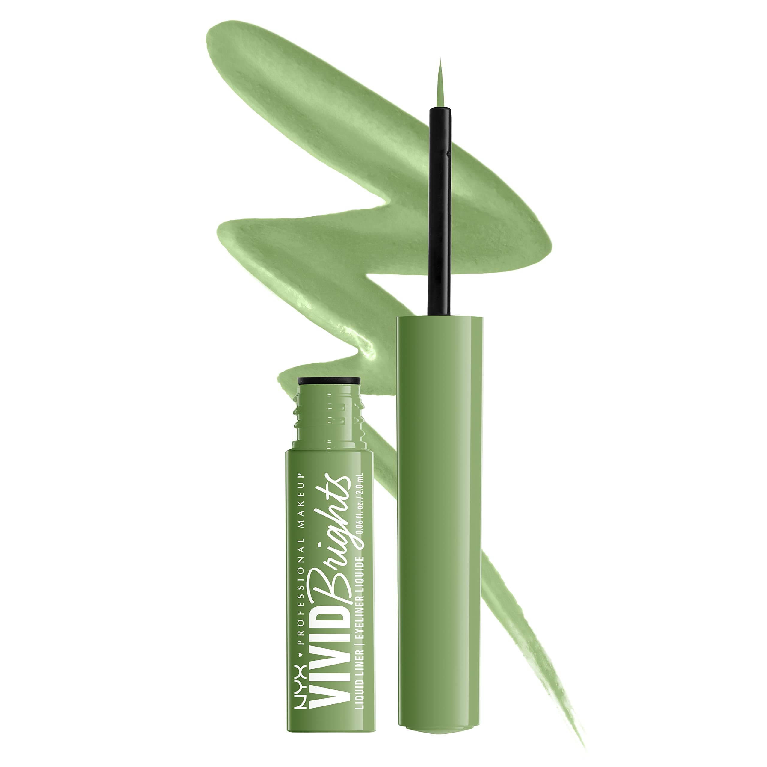 VIVID BRIGHTS COLORED LIQUID EYELINER - GHOSTED GREEN