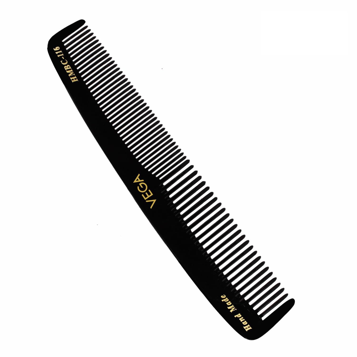 Vega Graduated Dressing Comb, black, 30 g