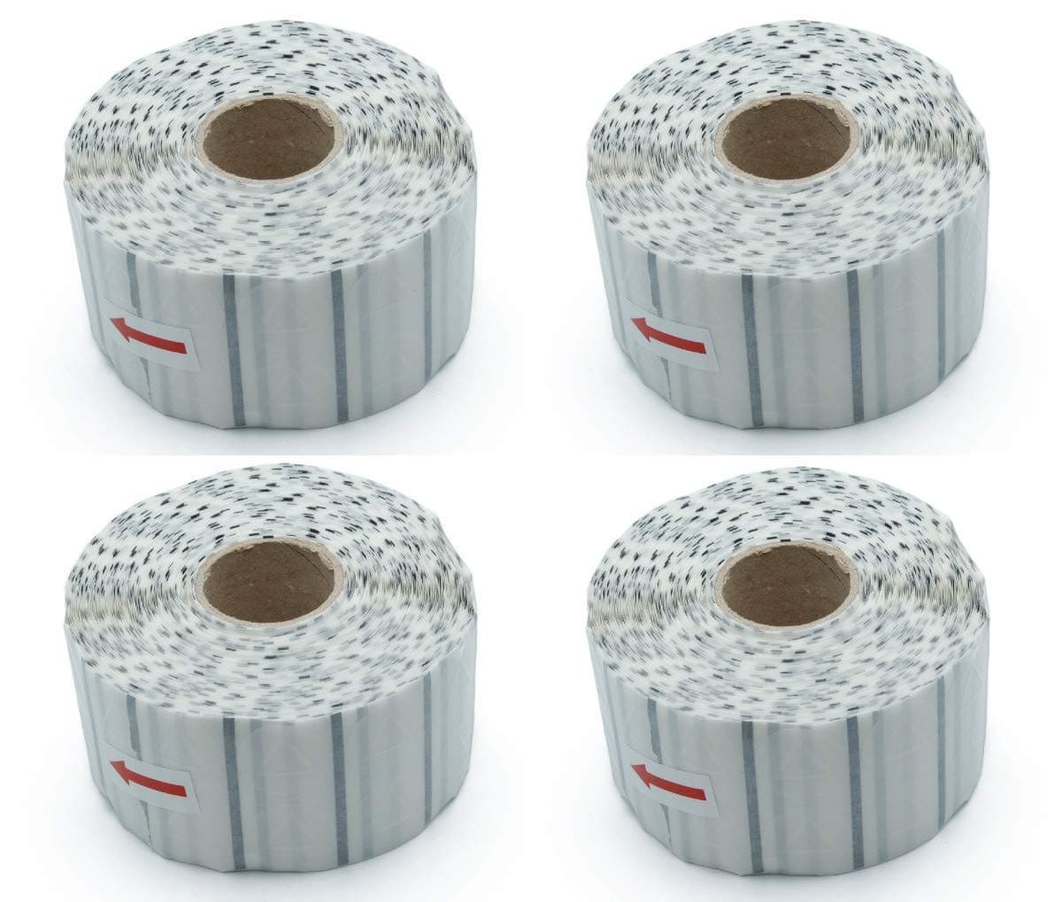 4 x 2600 pcs (10,400pcs) Tactile Warning Triangle Blind People Stricker Label Roll EU Standard