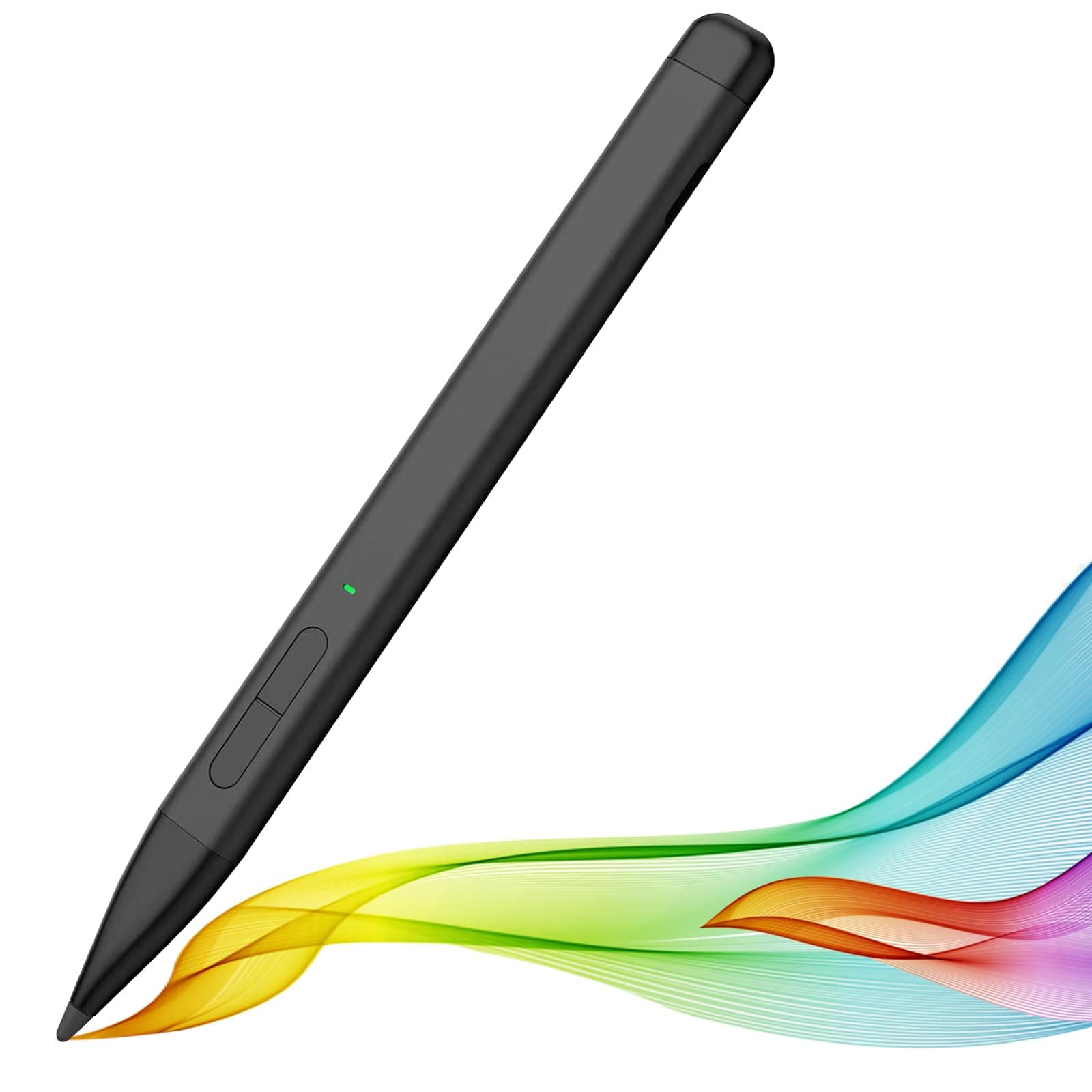 Slim Pen 2 for Microsoft Surface with 4096 Pressure, Eraser & Right-Click, Palm Rejection,Graphite Nib,for Surface Pro 11/10/9/8/7/6/5/4/3/X,Surface Go 3/2/1,Book 3/2/1,Laptop1-3,Surface Studio 2+/2/1