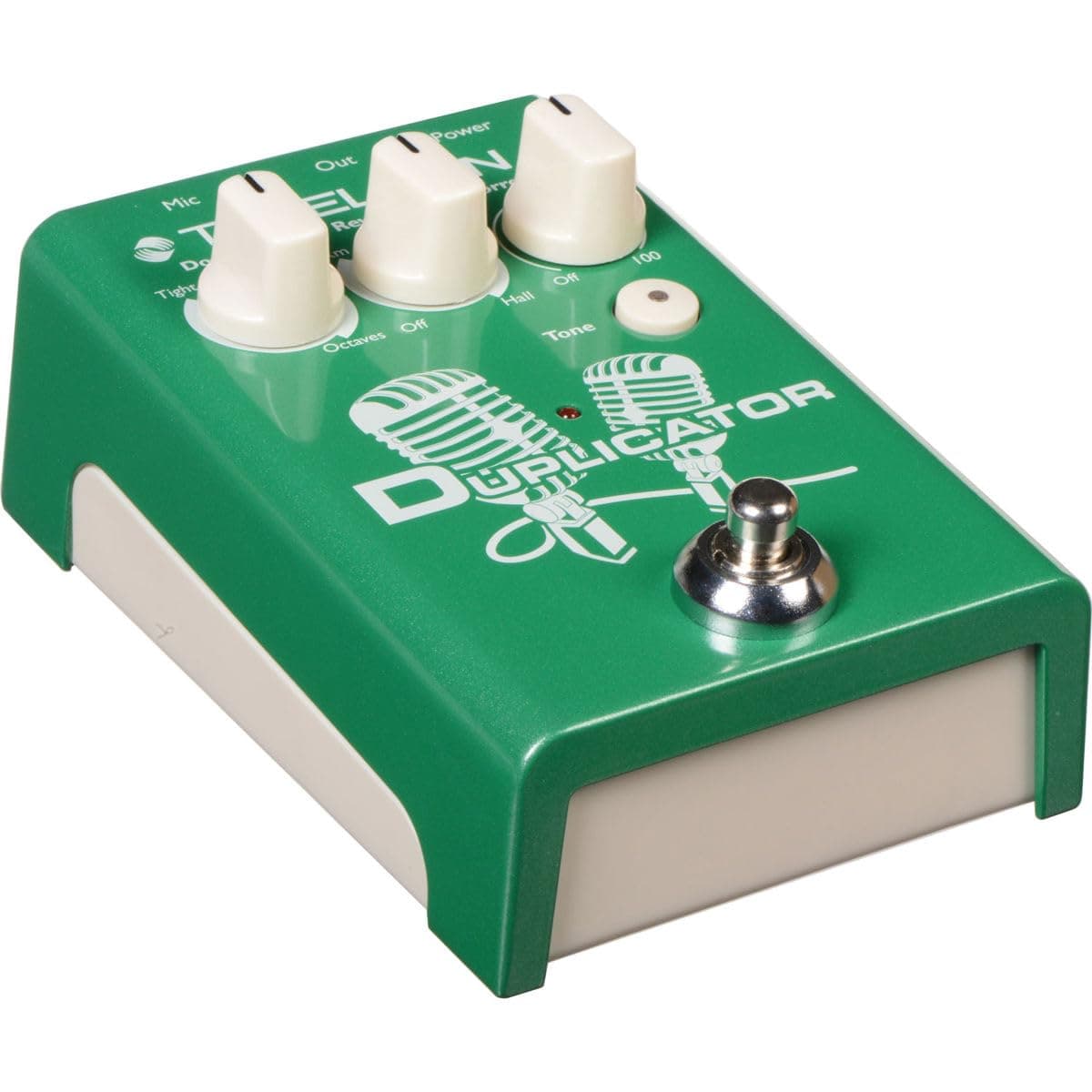 TC Helicon DUPLICATOR Ultra-Simple Vocal Effects Stompbox with Doubling, Reverb and Pitch Correction