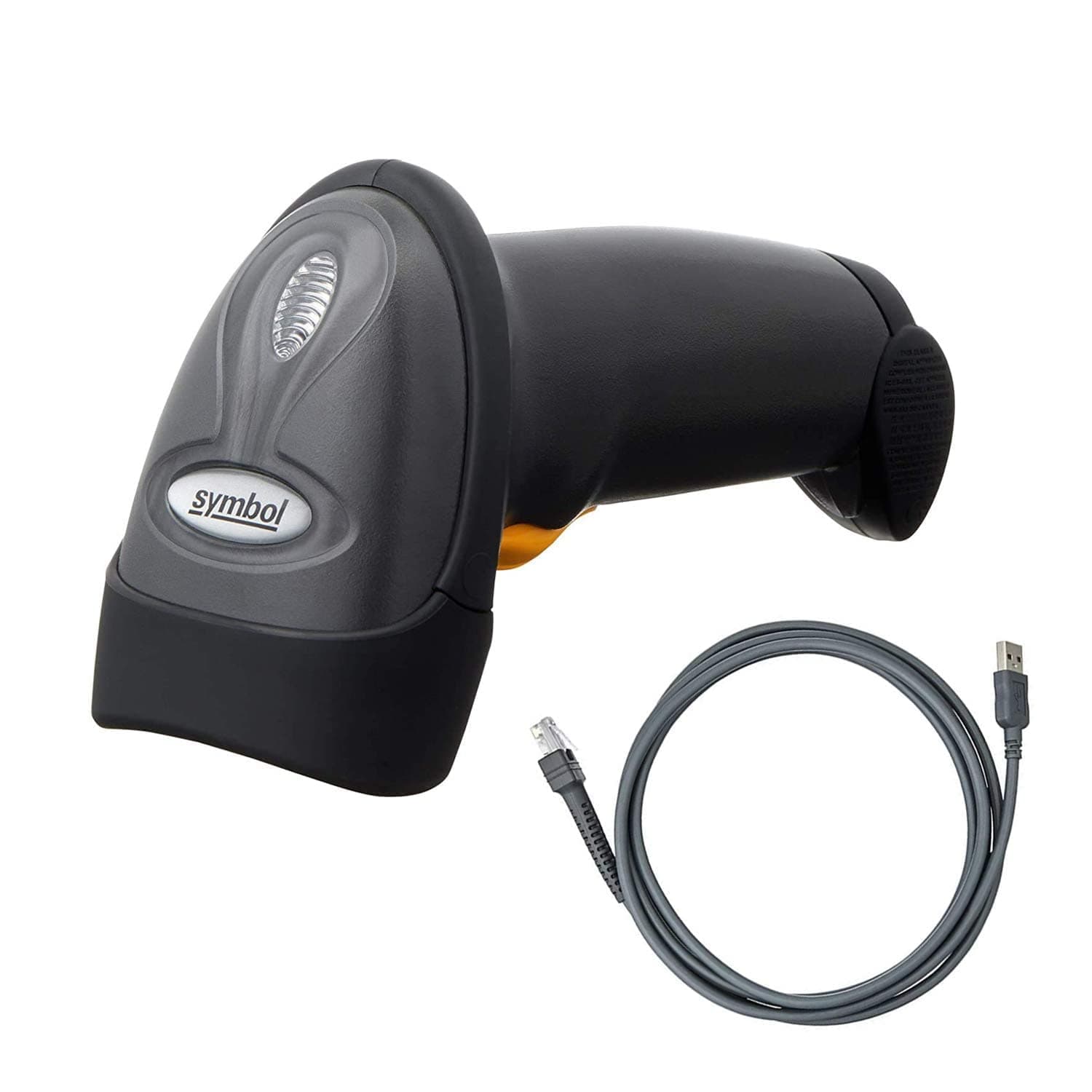 Symbol LS2208 General Purpose Handheld 1D Bi-Directional Laser Barcode Scanner, Black by Symbol