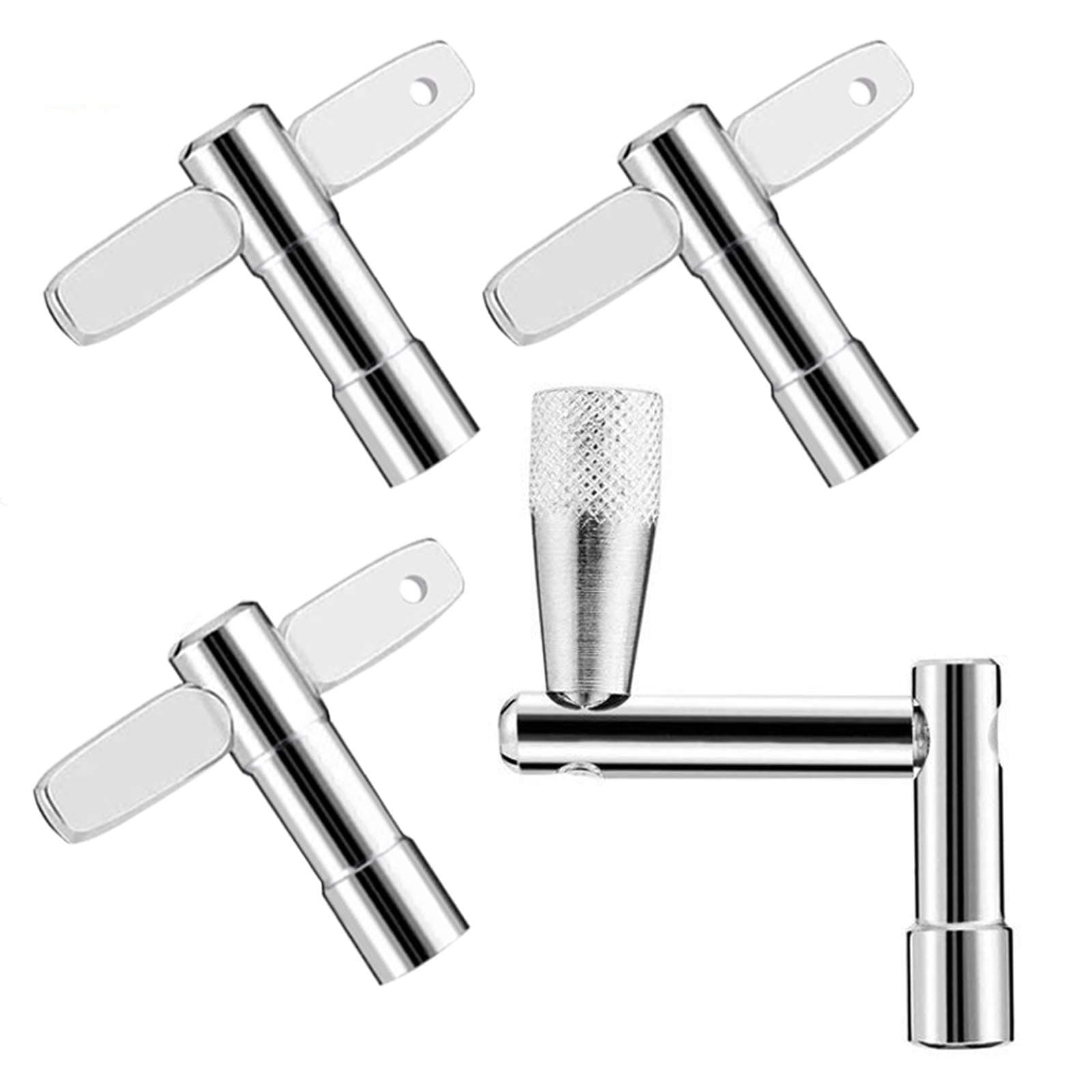 EastRock Drum Keys 3 Pack with Continuous Motion Speed Key Drum Hardware Universal Drum Tuning Key Percussion Hardware Tool