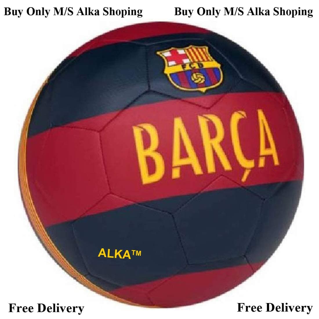 ALKA Red Football SIZE 5