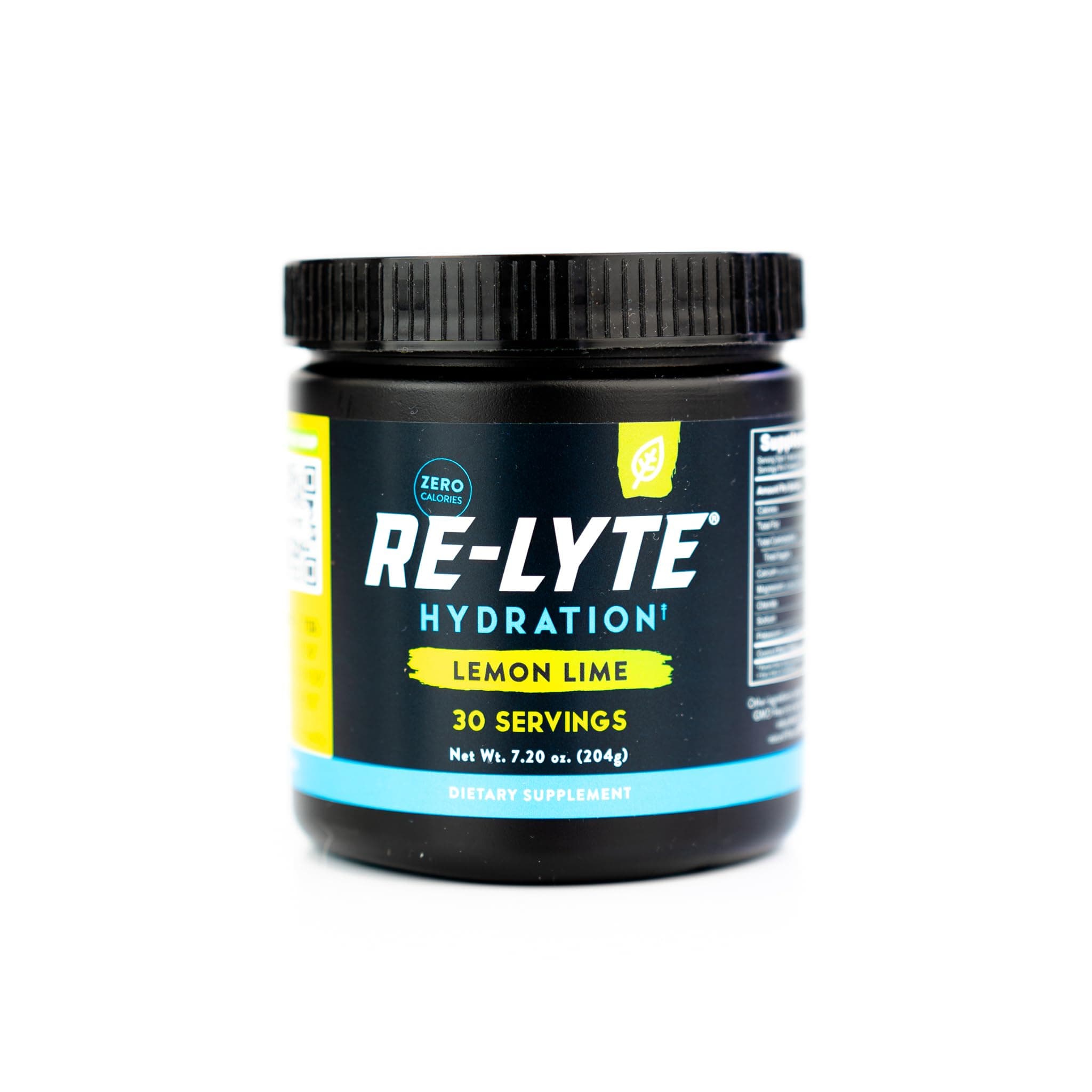 Re-Lyte Electrolyte Drink Mix Lemon Lime, 30 serving SMALL 6.88oz jar