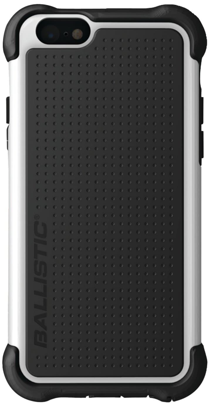 Ballistic iPhone 6 4.7-Inch Tough Jacket Maxx Case with Holster - Retail Packaging - Black/White