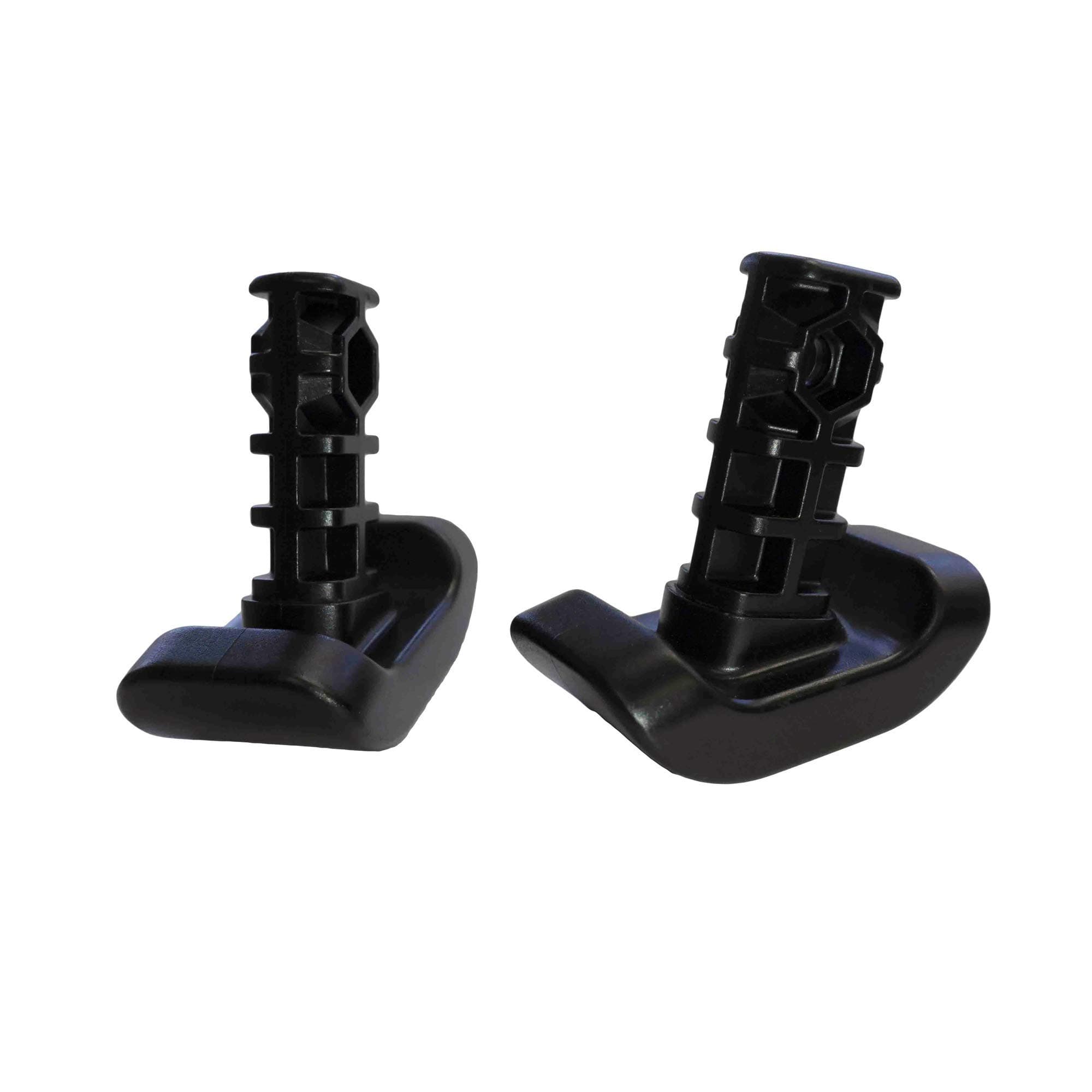 Stander glides with protective caps for walking frames, glides for walking frames and walking frames