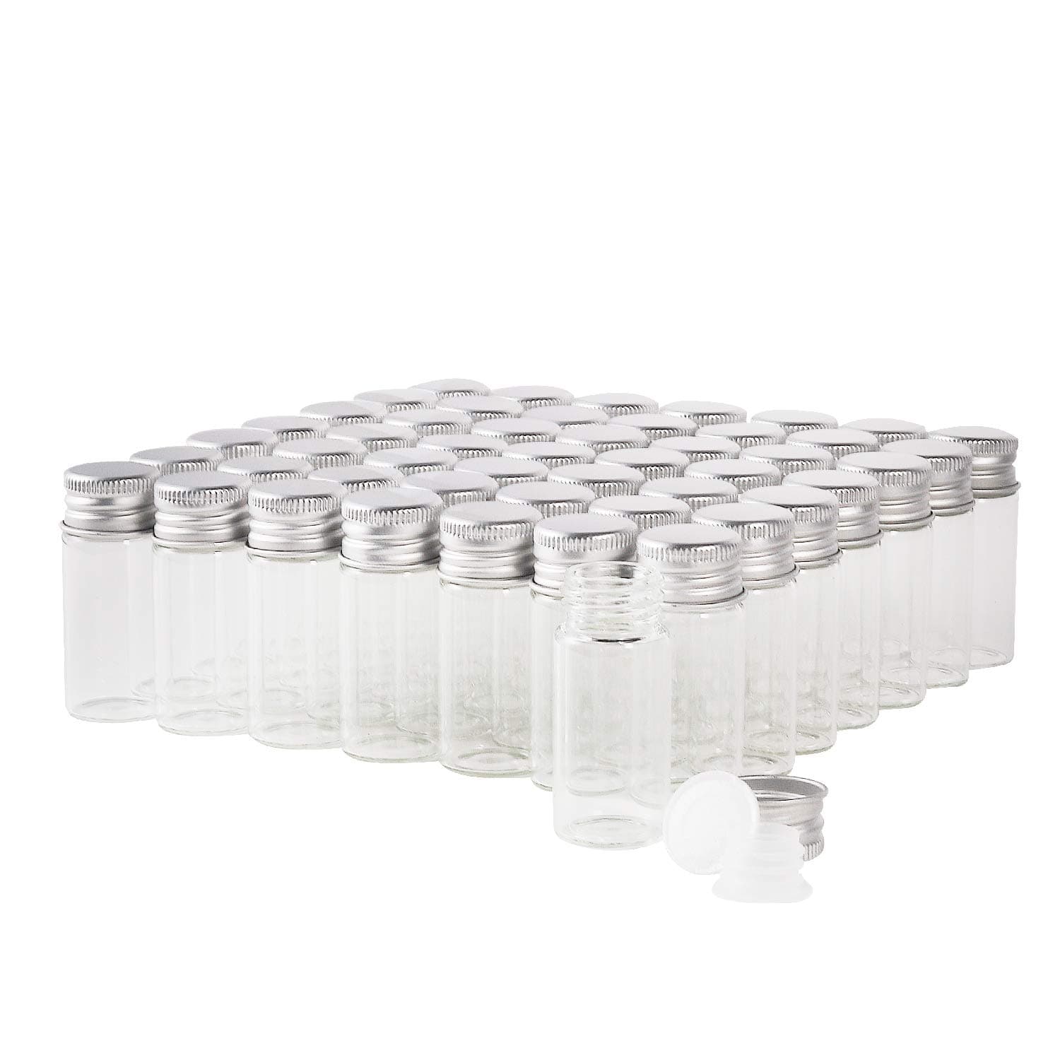 50PCS 10ml Glass Vials