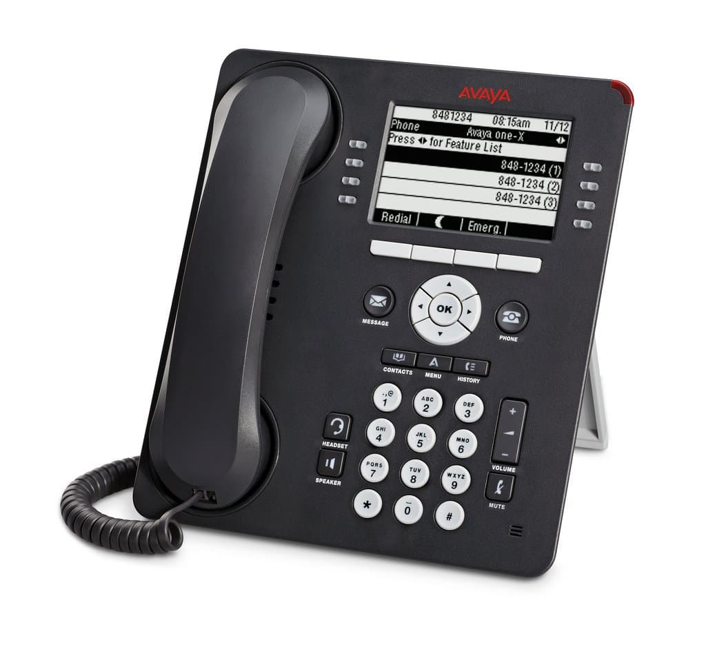 9641G Desk Phone - Black