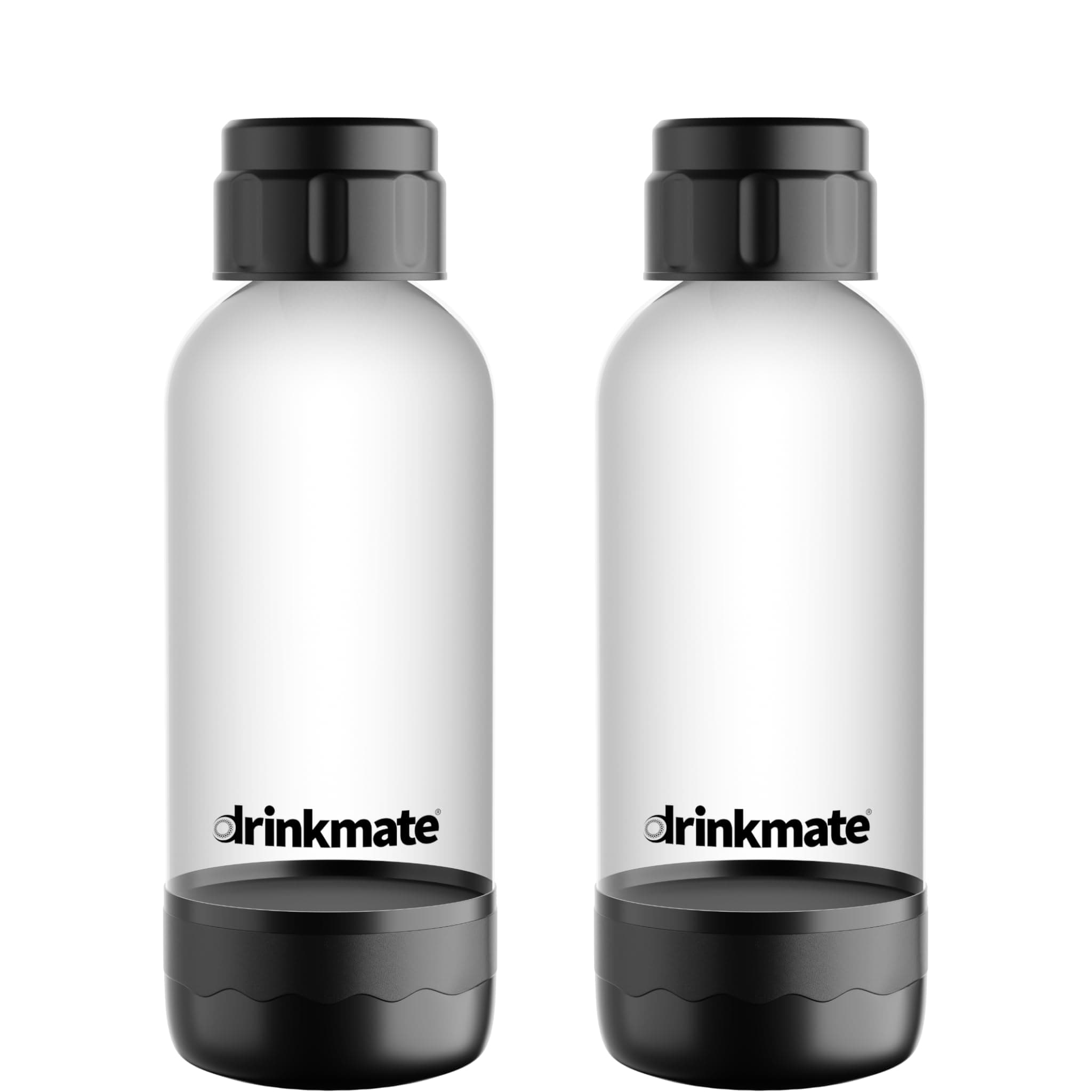 Carbonation Bottles (2 Pack) (0.5L, Black)