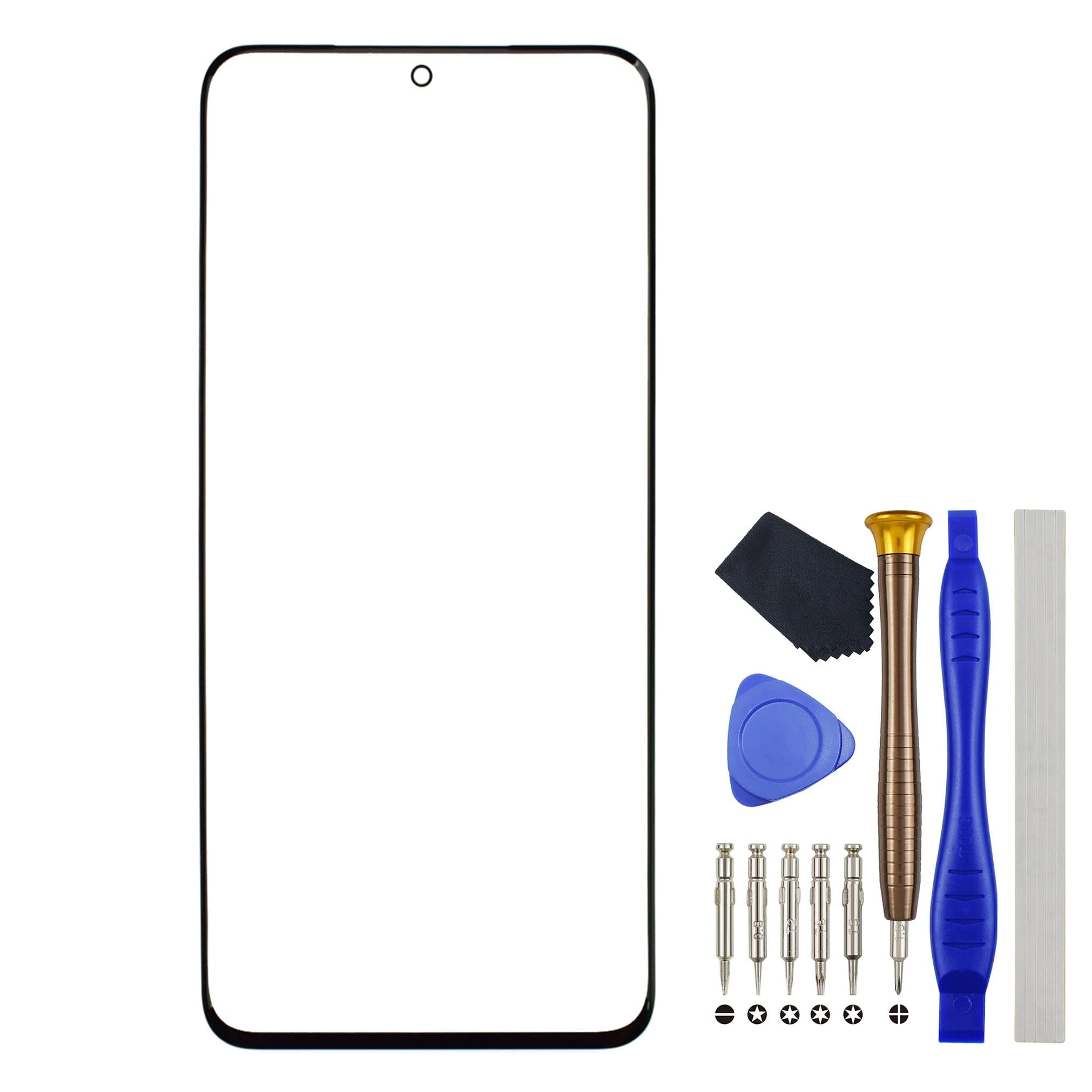 6.7" External Screen Glass Replacement for Samsung Galaxy S20+ 5G SM-G986 SM-G986F SM-G986F/DS SM-G986U SM-G986U1 SM-G9860 SM-G986B SM-G986N SM-G986W Black