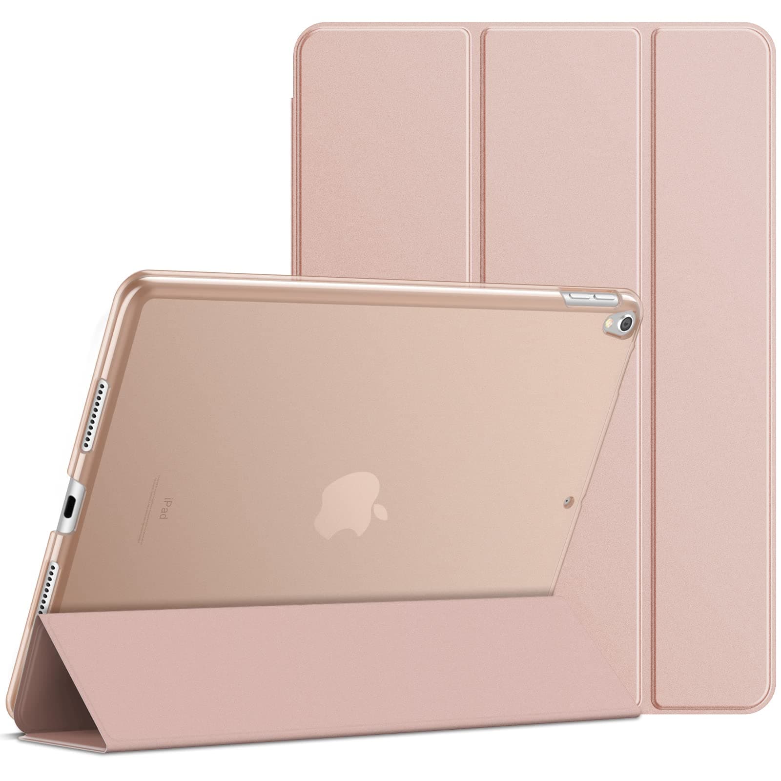 Case for iPad Air 3 (2019 Model 3rd generation 10.5 Inch) and iPad Pro 10.5 (2017), Cover with Auto Wake/Sleep (Rose Gold)