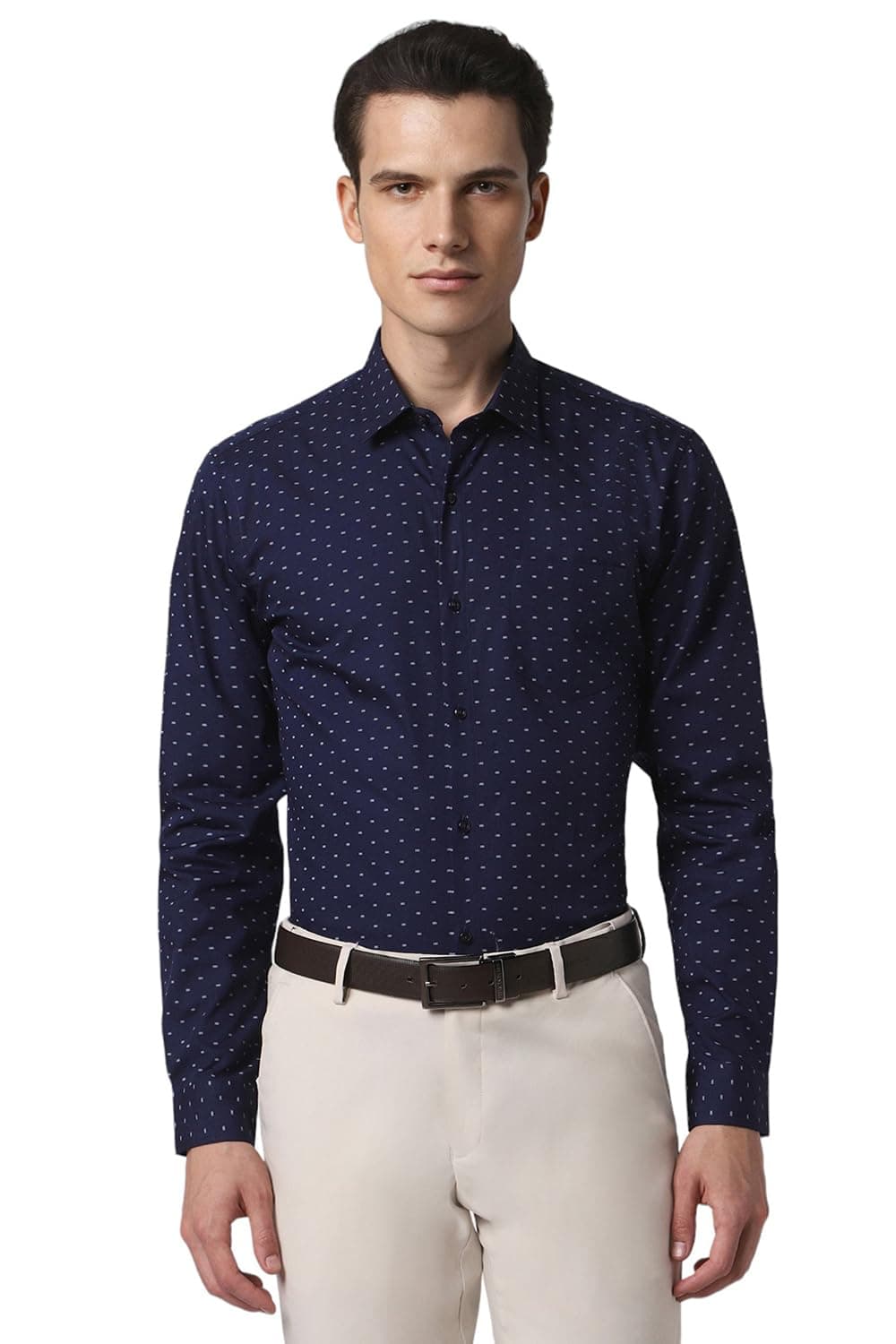 Peter England Men's Regular Fit Shirt