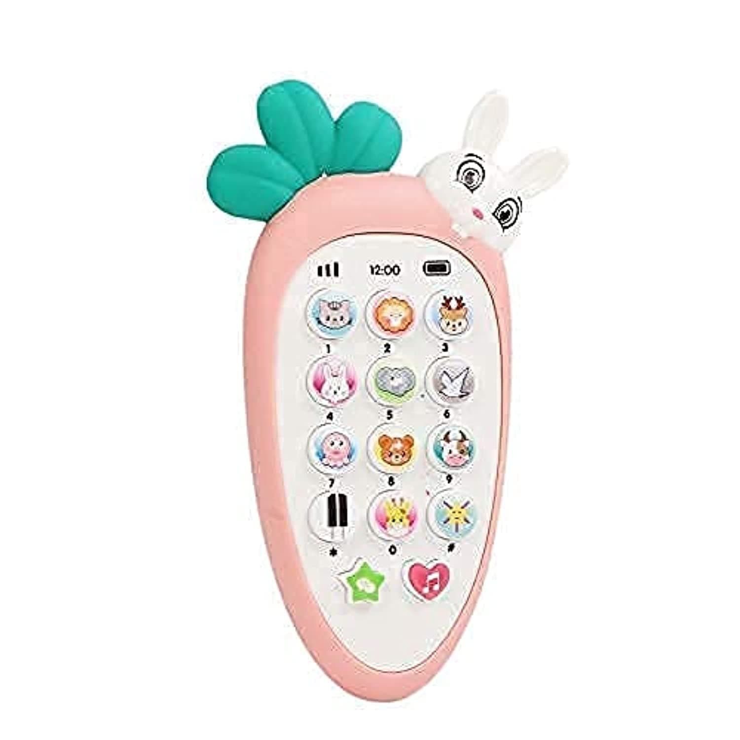 SAJANI Kid's Digital Mobile Phone with Touch Screen Feature || Learning Kids Mobile || Amazing Sound and Light Toy (Print May Vary) (Multicolor)