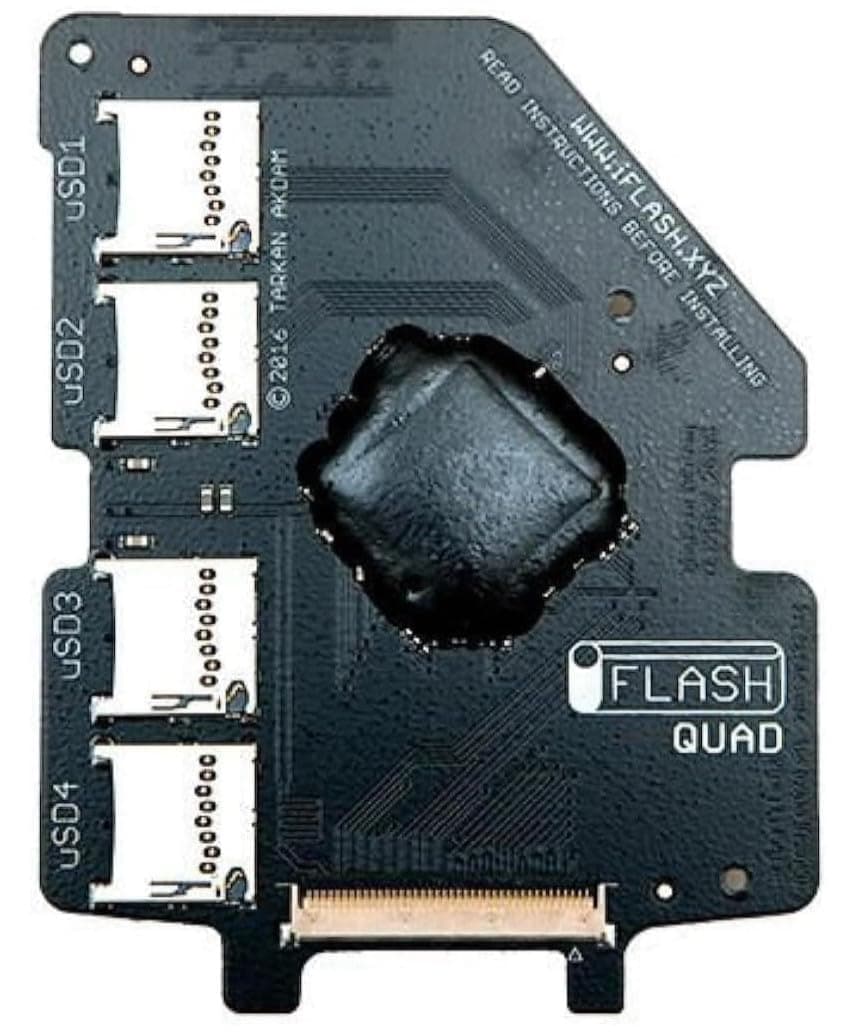 i-Flash [iFlash-QUAD] Quad MicroSD Adapter for the iPod Converter Adapter [Genuine]