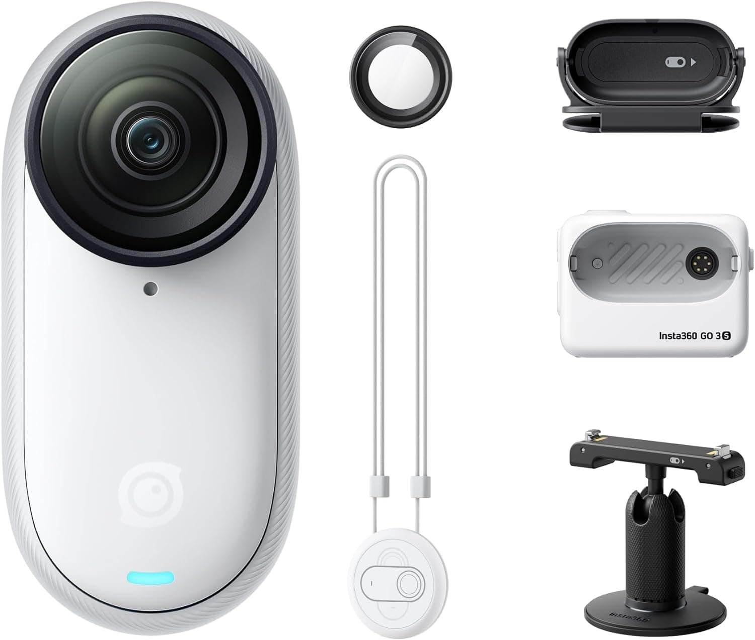 INSTA360 GO3S with 128GB memory (white)