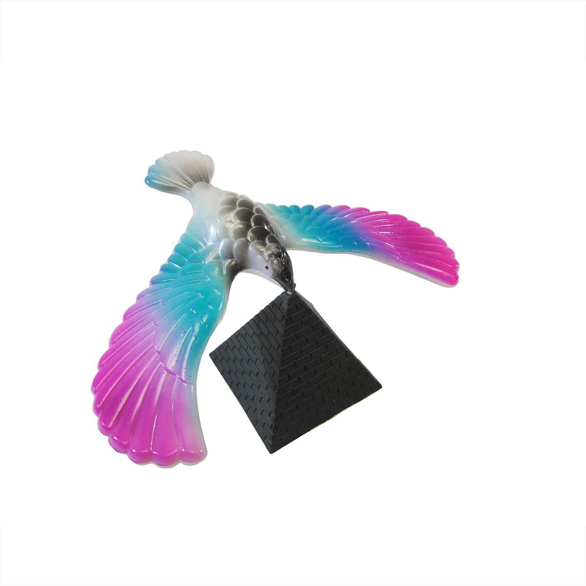 Magic Balancing Bird 6" Wingspan with Pyramid Stand