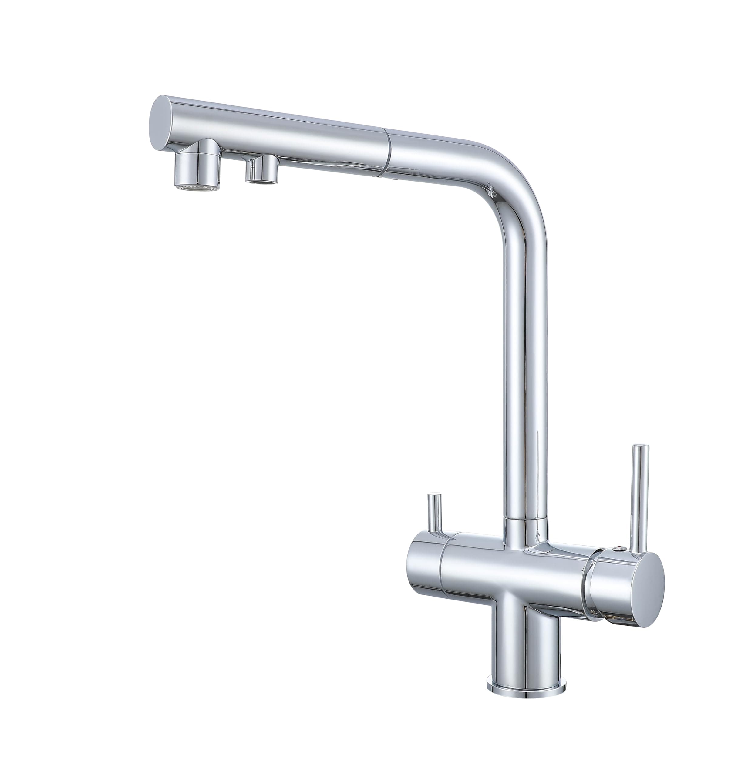 Kitchen Tap with Pull-Out Spray (Chrome)