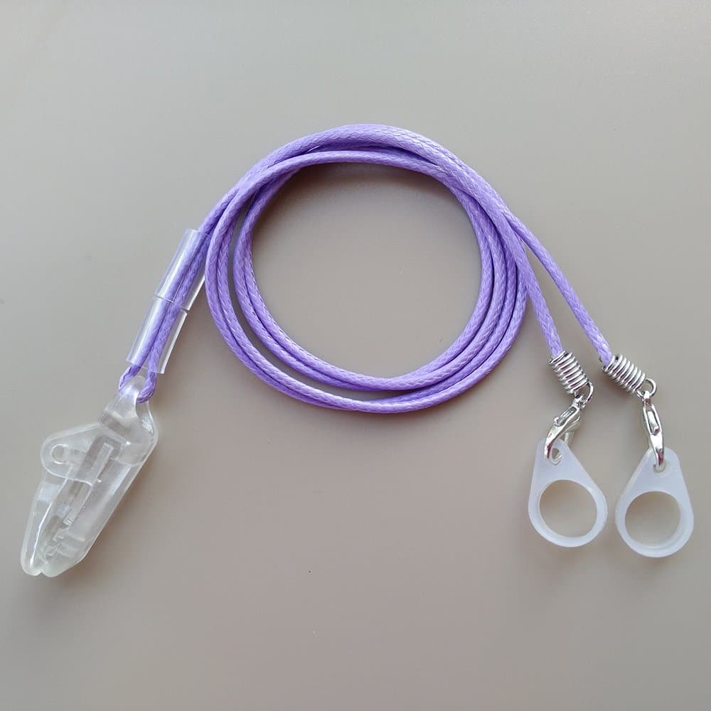 BTE Hearing Aids Clips Safty Protection Accessory Commonly Used for Children & Adults (Purple)