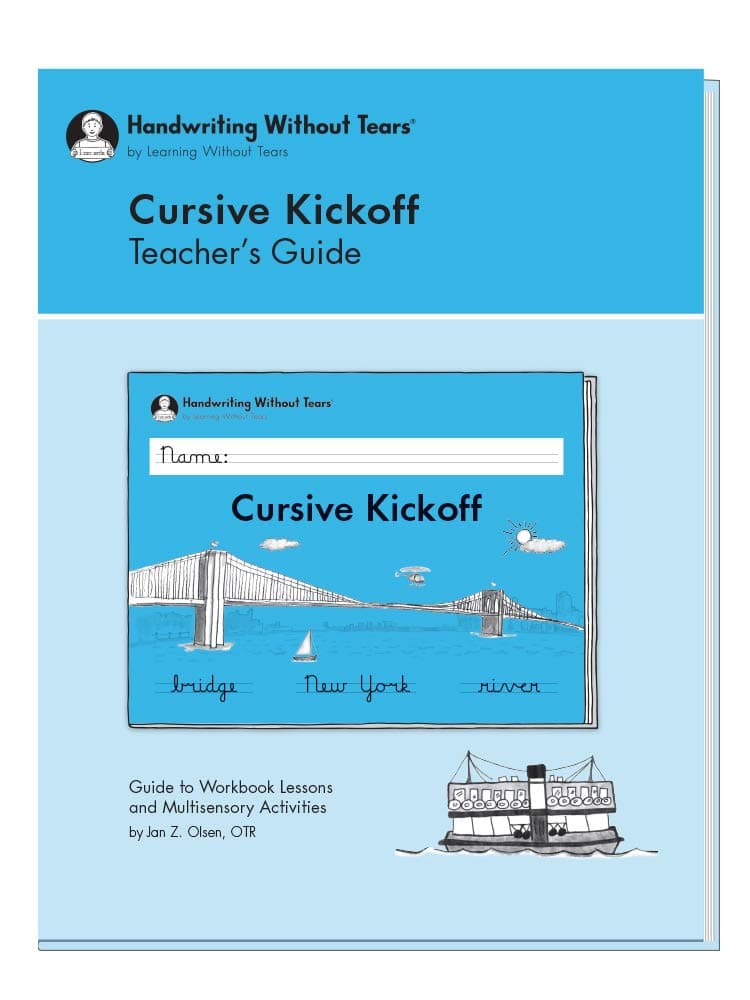 Handwriting Without Tears Cursive Kickoff Teacher's Guide