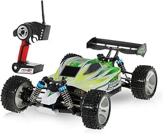 WL toys Goolsky Wltoys A959-B 2.4G 1/18 Scale 4WD 70km/H High Speed Electric RTR Off-Road Buggy RC Car (OBY0897050705015JG)