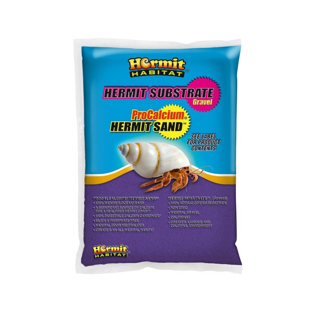 Hermit Habitat Terrarium Sand, 2-Pound, Violet