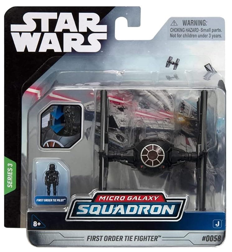 STAR WARS - Micro Galaxy Squadron - #0058 - First Order Tie Fighter - Series3