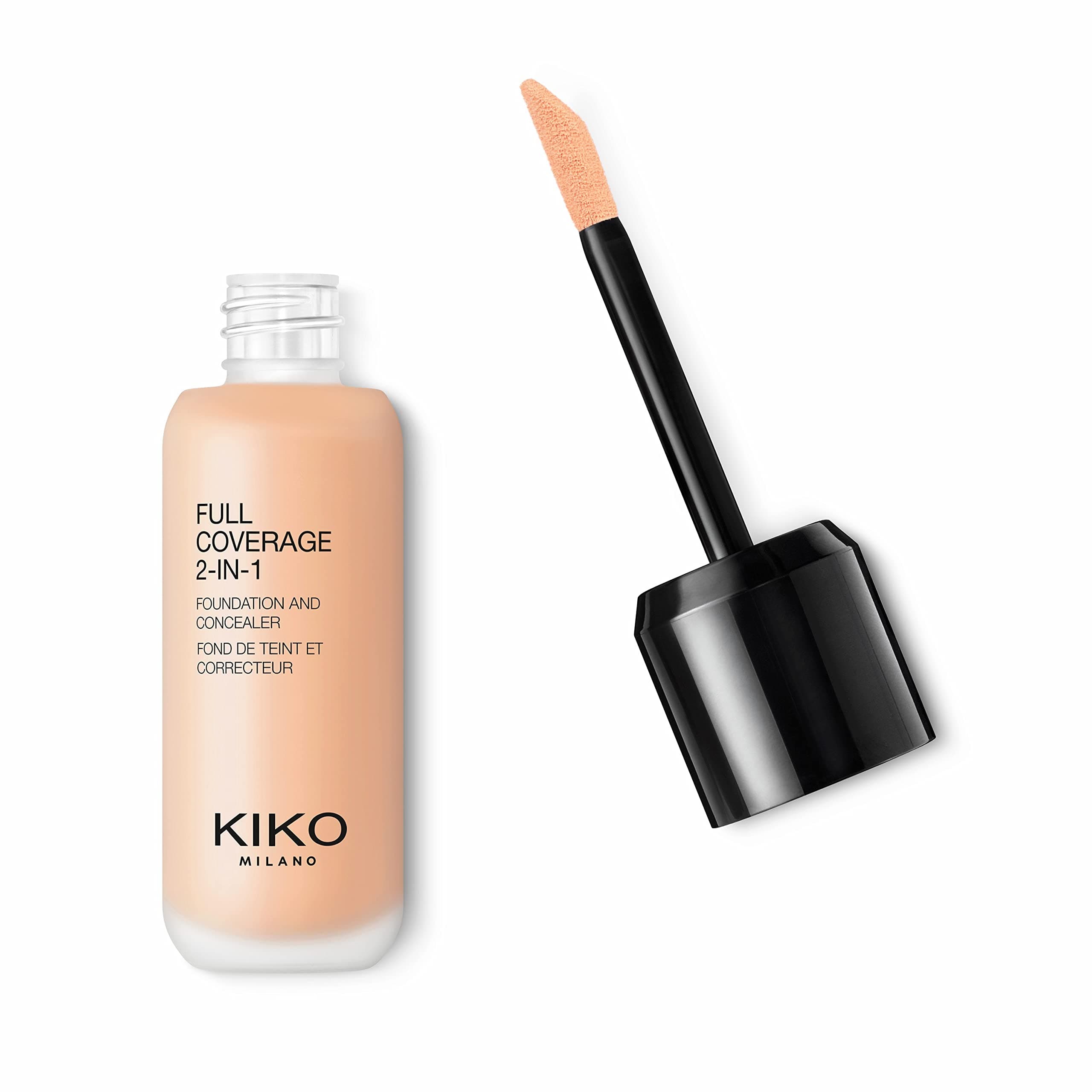 KIKO Milano Full Coverage 2-In-1 Foundation & Concealer 17 - N 35 | 2 in 1 foundation and concealer, superior coverage