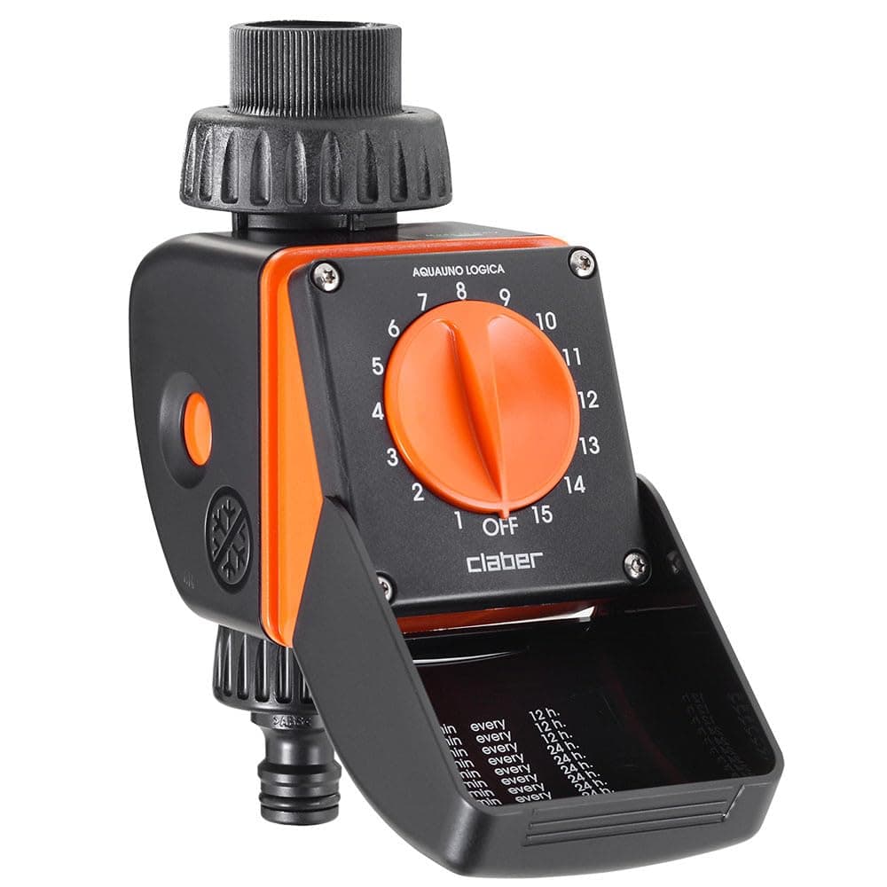 Claber53922 8422 Aquauno Logic Programmer (Black/Orange)